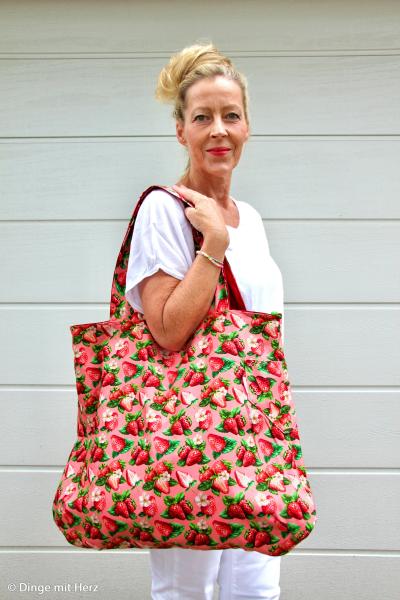 Dekodruck Matteo Erdbeeren von Swafing